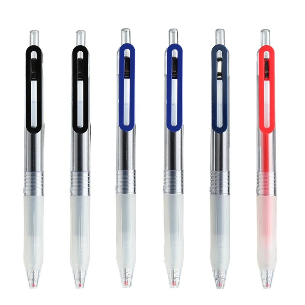Muji Stationery Gel Pen - ปากกาเจล MUJI ขนาด 0.5 มม. ชุดปากกาเจลสำหรับโรงเรียน