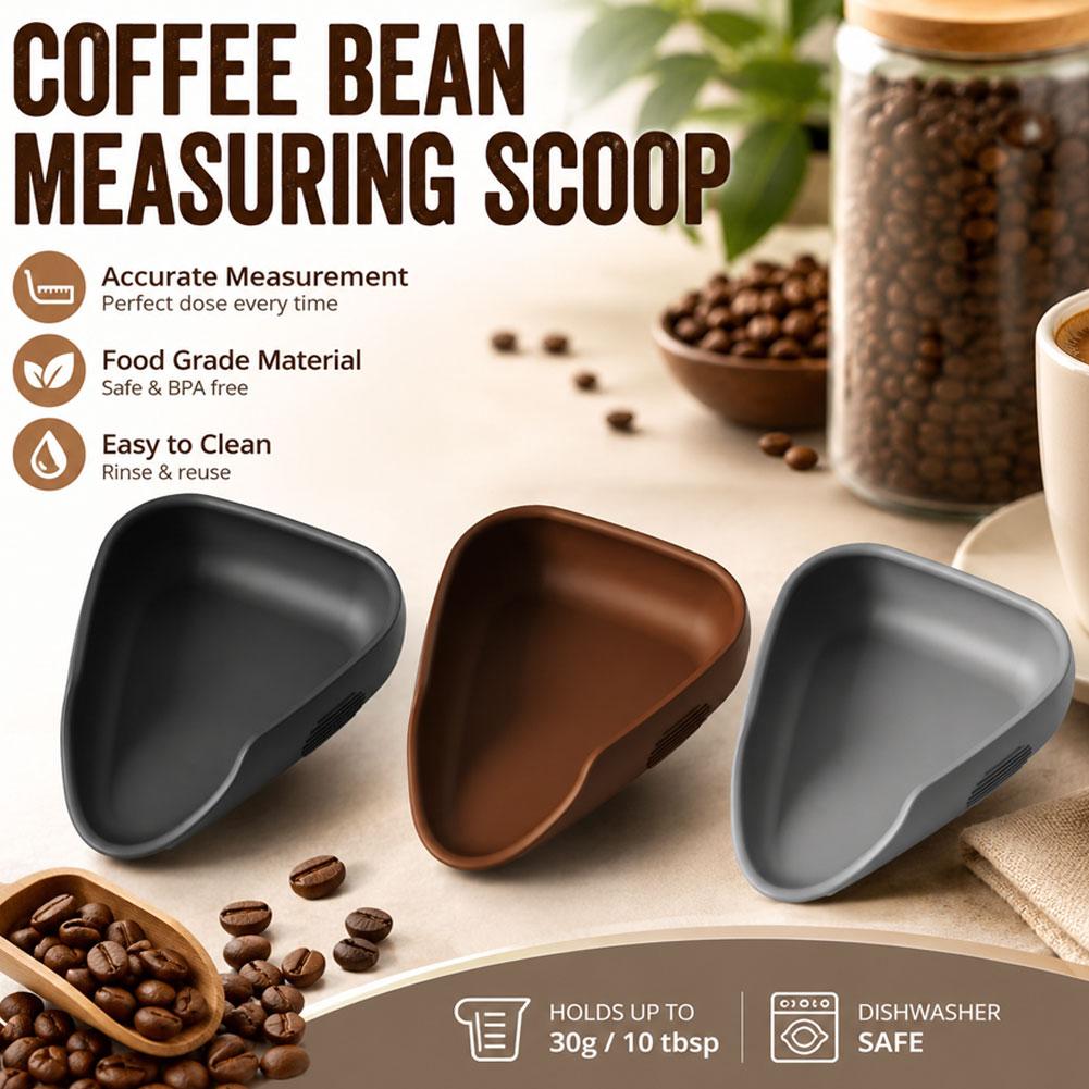 Mixing Cup Silicone - ถาดซิลิโคนสำหรับตวงเมล็ดกาแฟ ถ้วยตวงเอสเพรสโซ ป้องกันการหก ภาชนะสำหรับชั่งน้ำหนัก สำหรับอุปกรณ์เสริมร้านกาแฟ