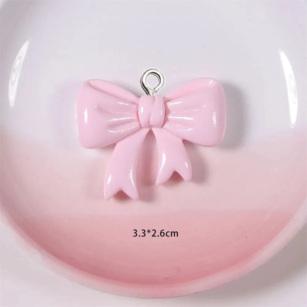 10 ชิ้น ชาร์มเรซิ่นรูปโบว์สีลู - Resin Craft Ideas บทวิจารณ์และราคา