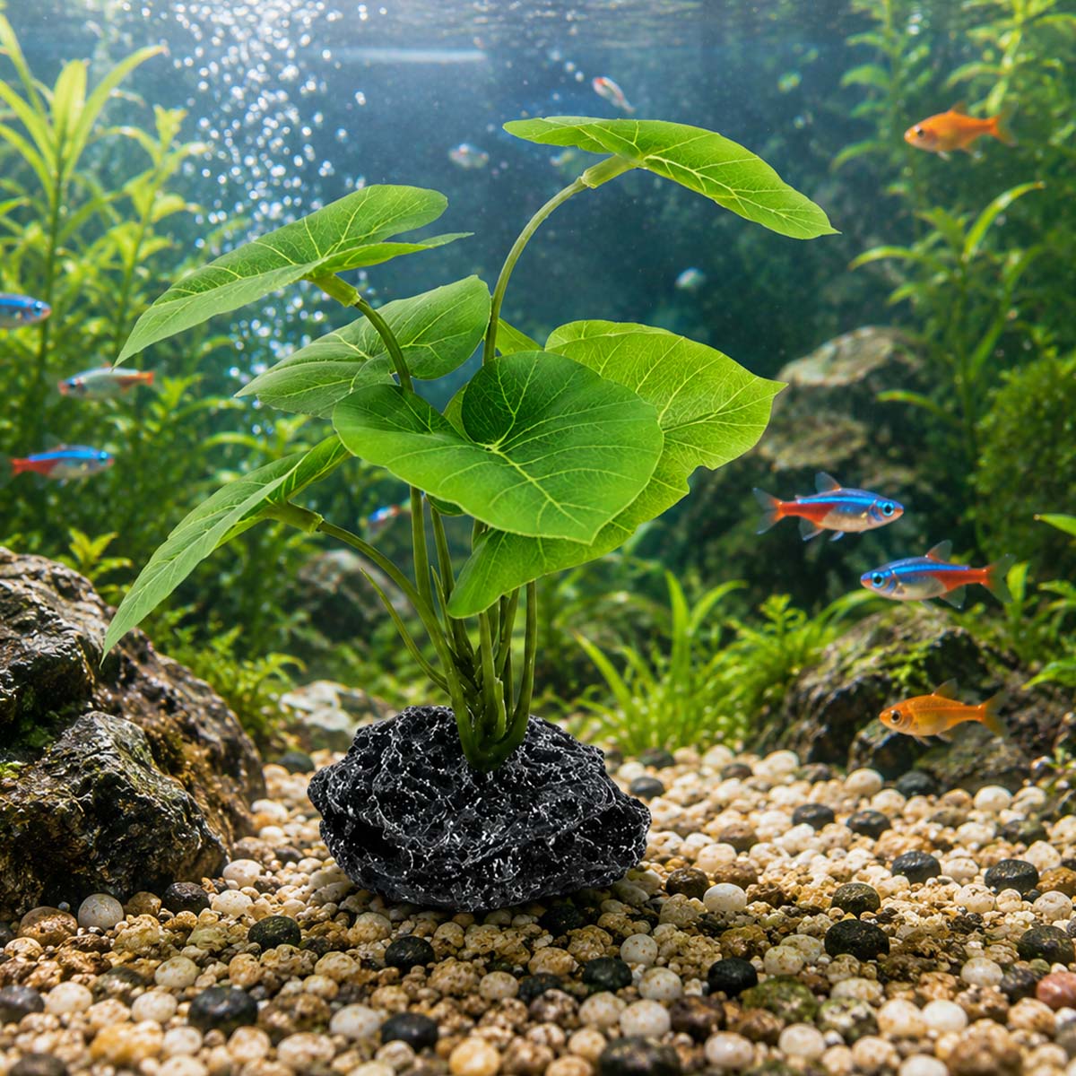 ต้นไม้จำลองสำหรับตู้ปลา 1 ชิ้น - Terrarium Moss Art บทวิจารณ์และราคา