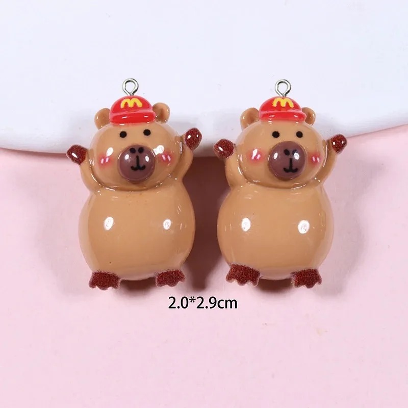 ชาร์มเรซิ่นคาปิบาร่าแบบแบนเงา  - Resin Craft Supplies บทวิจารณ์และราคา