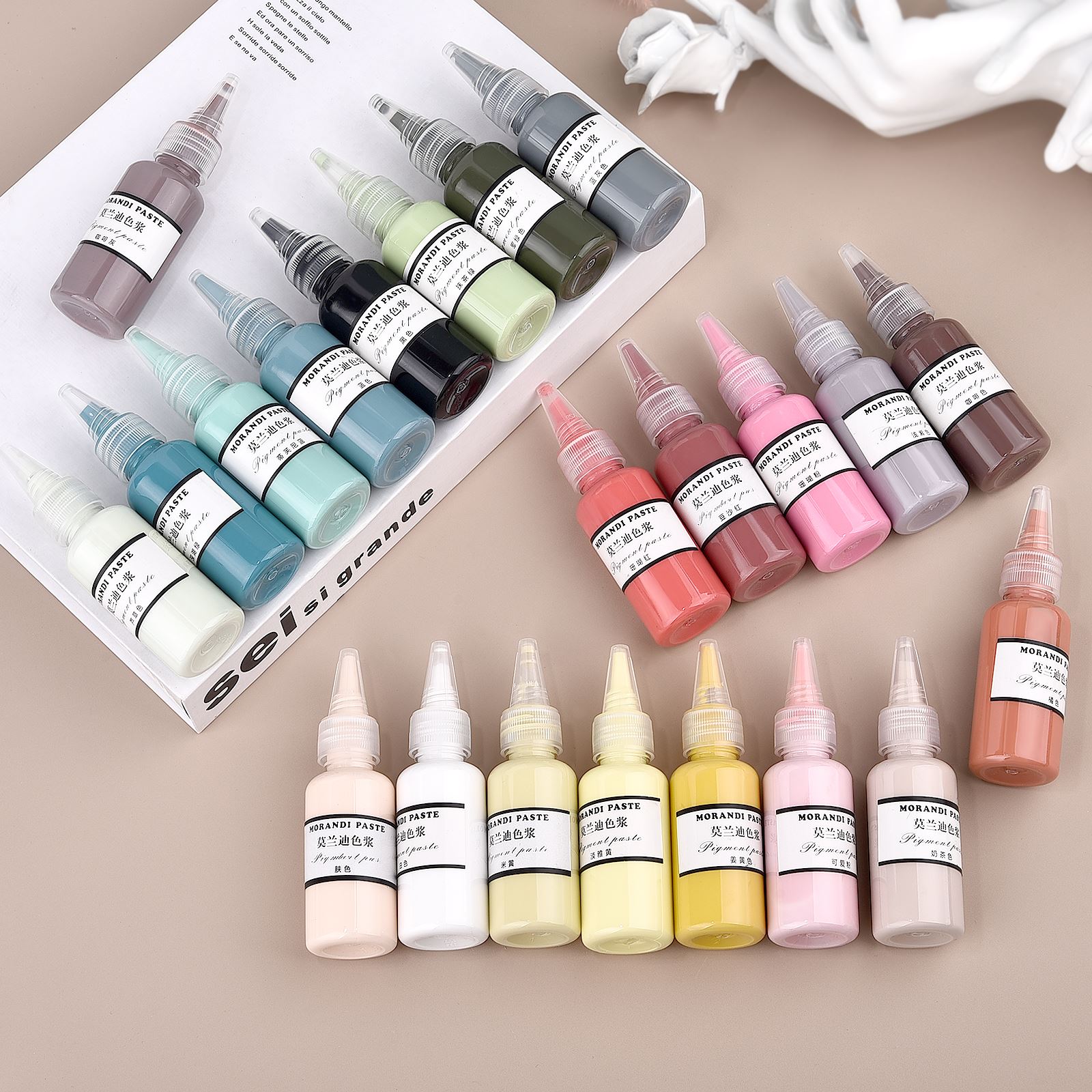 Morandi สี Liquid เรซิ่นสีอีพ็ - Resin Dye Alcohol บทวิจารณ์และราคา