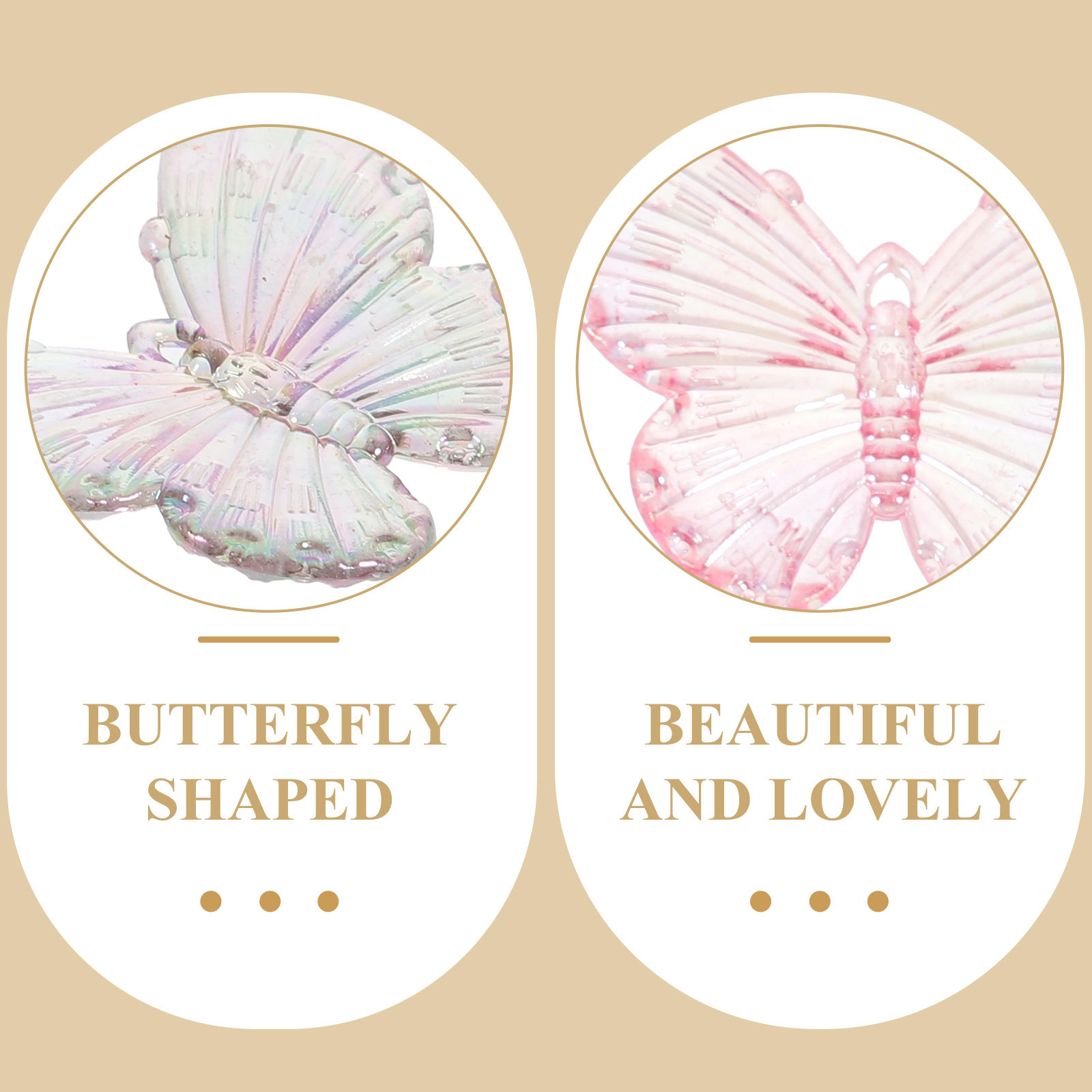 ชาร์มรูปผีเสื้อเคลือบไฟฟ้า 40  - Resin Craft Supplies บทวิจารณ์และราคา