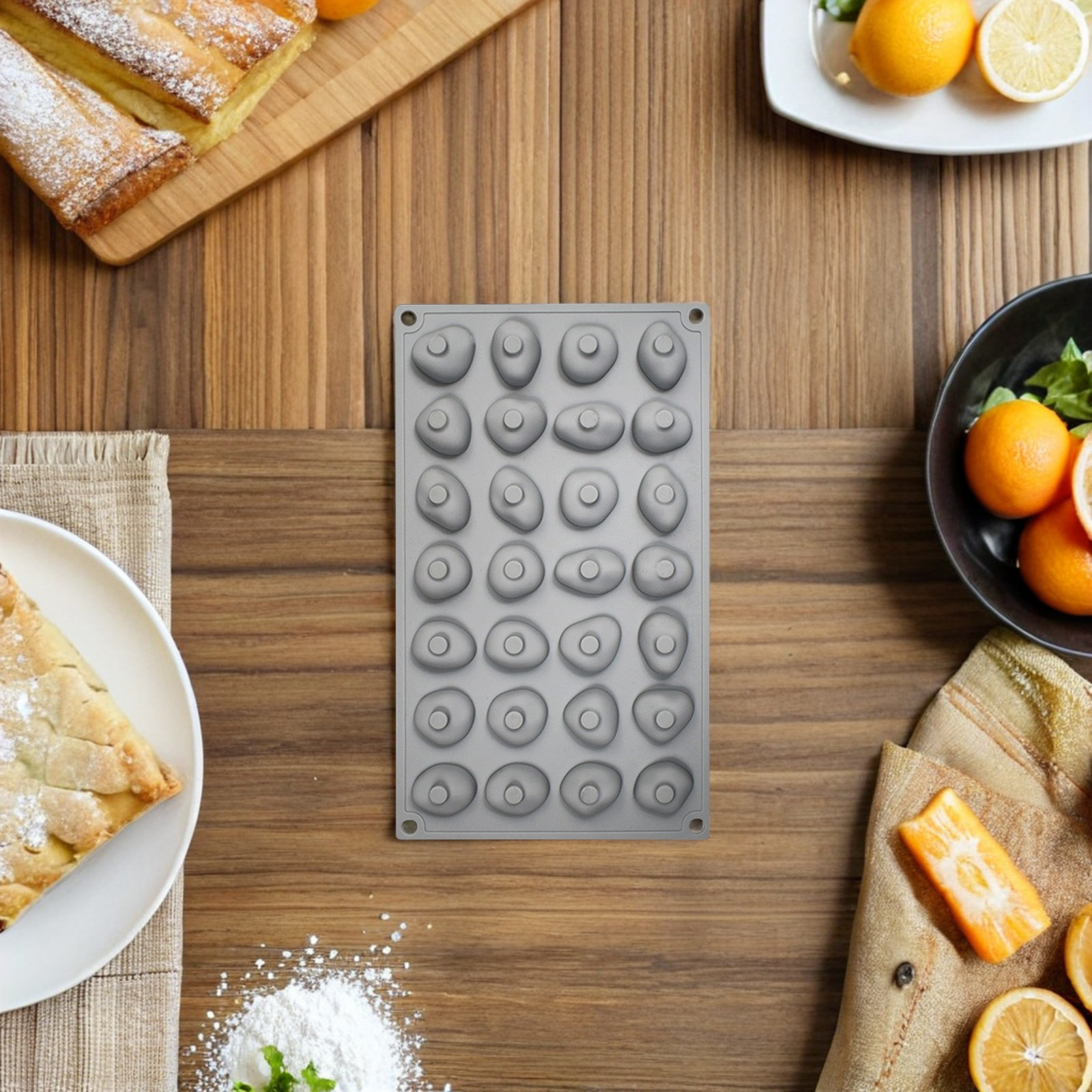 แม่พิมพ์ซิลิโคนสำหรับช็อกโกแลต - Silicone Mold Tray บทวิจารณ์และราคา
