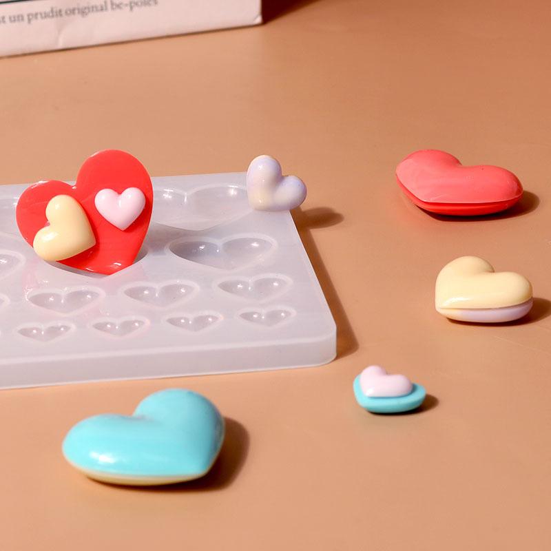 แม่พิมพ์ซิลิโคนรูปหัวใจ 3 ขนาด - Resin Craft Workshop บทวิจารณ์และราคา