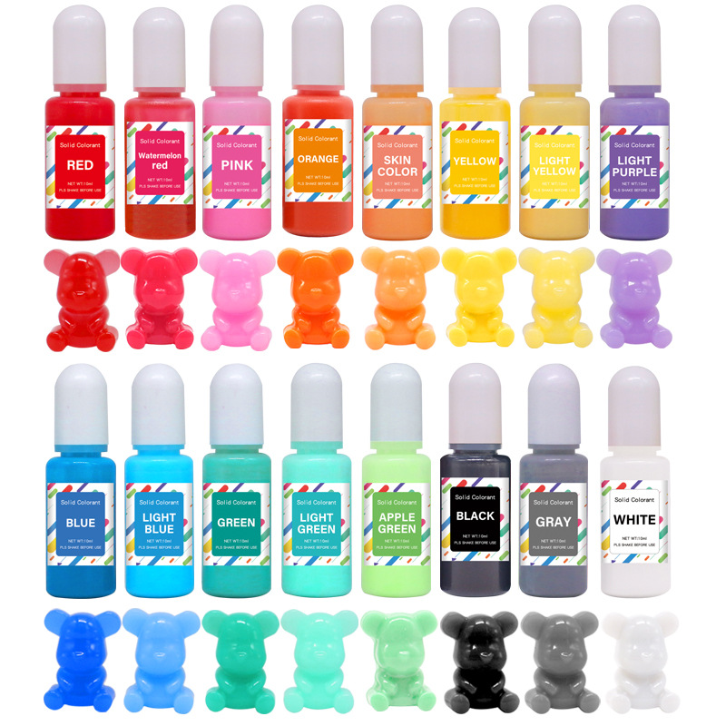 ชุดสีผสมเรซิ่นอีพ็อกซี่ DIY สำ - Resin Dye Alcohol บทวิจารณ์และราคา