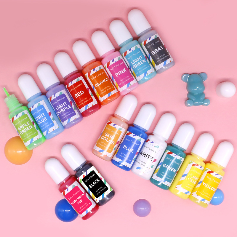 ชุดสีผสมเรซิ่นอีพ็อกซี่ DIY สำ - Resin Dye Alcohol บทวิจารณ์และราคา