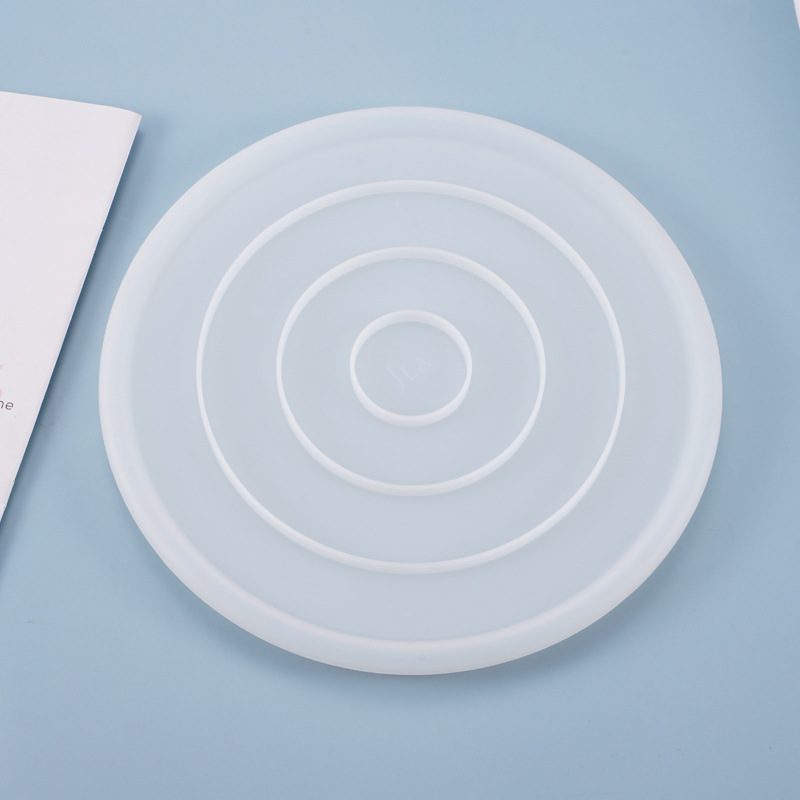 ขนาดใหญ่27.4ซม.รอบถาดแม่พิมพ์จ - Coaster Mold Round บทวิจารณ์และราคา