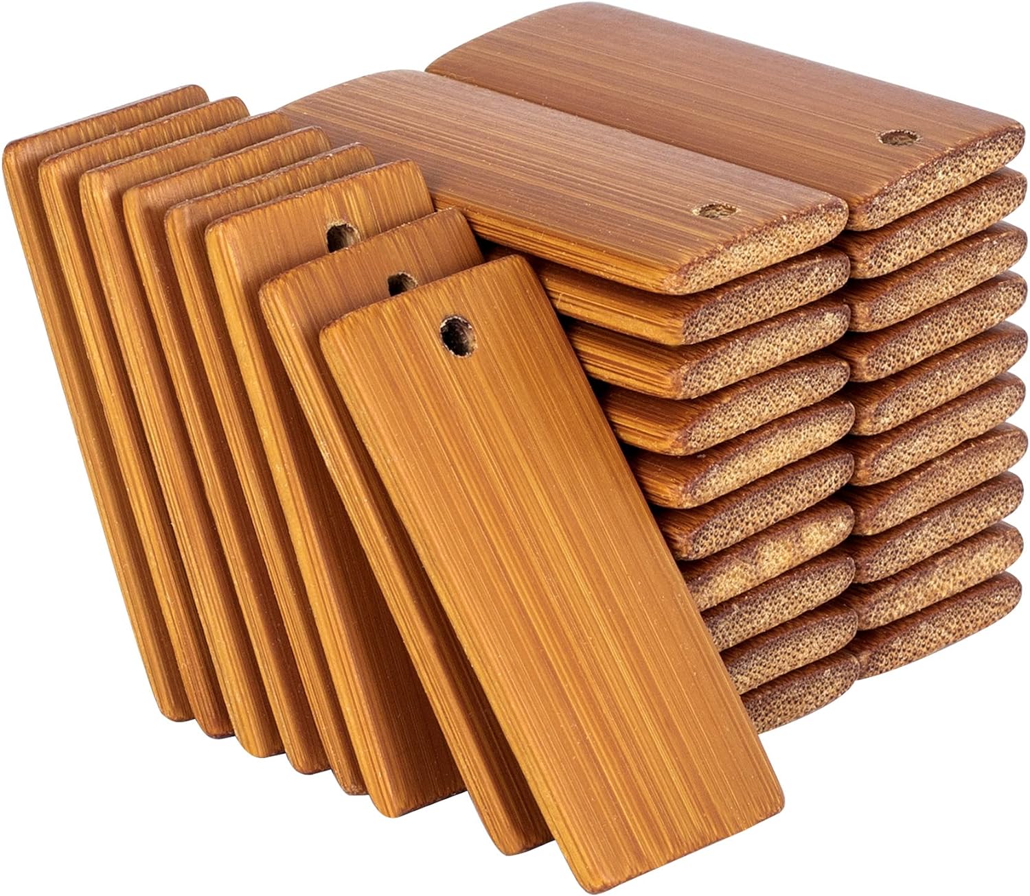 50 ชิ้นไม้ธรรมชาติช่องว่าง 45x - Wood Ring Blank บทวิจารณ์และราคา