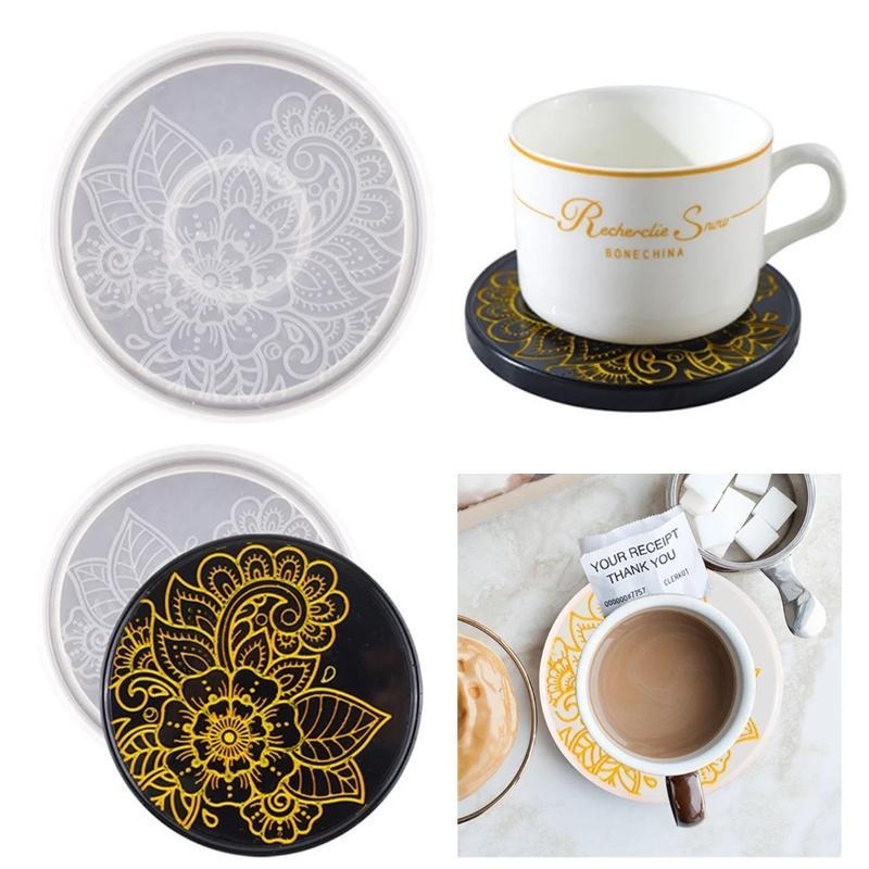 Handmade Creative Round Coaste - Coaster Mold Round บทวิจารณ์และราคา