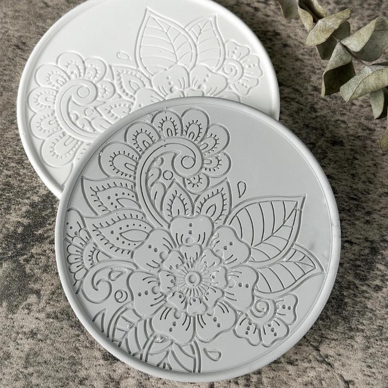 Handmade Creative Round Coaste - Coaster Mold Round บทวิจารณ์และราคา