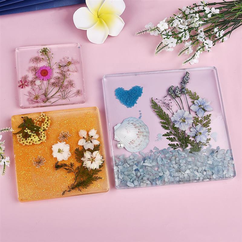 รูปสี่เหลี่ยมผืนผ้าสี่เหลี่ยม  - Coaster Mold Round บทวิจารณ์และราคา